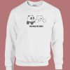 Polar Bear Cute 80s Sweatshirt
