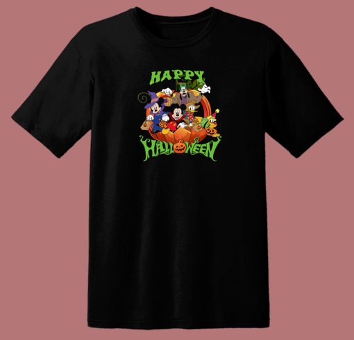 Mickey Squad Halloween Party 80s T Shirt