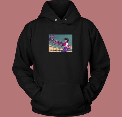 Sailor Moon I Want To Travel Hoodie Style