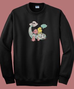 Scary Bear Get Way 80s Sweatshirt