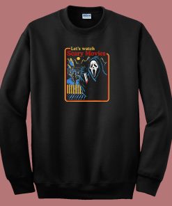 Scream Horror Halloween 80s Sweatshirt
