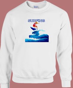 Summer Surfing 80s Sweatshirt