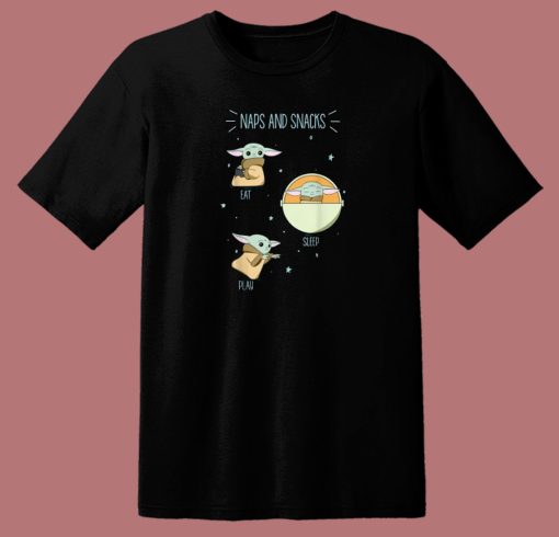 The Child Naps And Snacks 80s T Shirt
