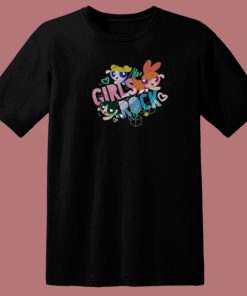 The Girls Rock Powerpuff Girls 80s T Shirt