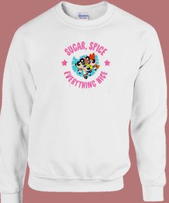 The Powerpuff Girls Sugar Spice 80s Sweatshirt