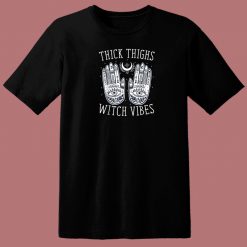 Thick Thighs Witch 80s T Shirt