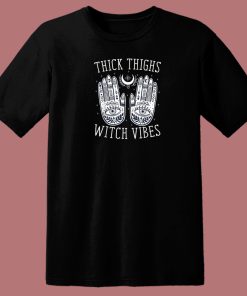 Thick Thighs Witch 80s T Shirt
