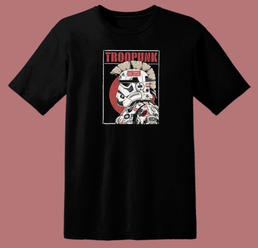 Troopunk Star Wars Funny 80s T Shirt