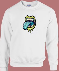 Zombie Mouth 80s Sweatshirt