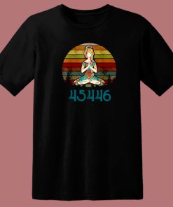 Against 45 Yoga Namaste 80s T Shirt