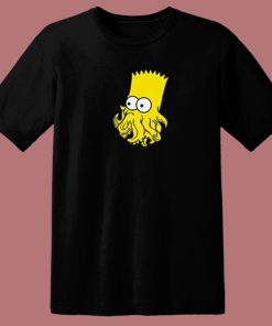 Bart Simpson Be Squid 80s T Shirt