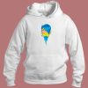 Blue Tongued Hipster Hoodie Style