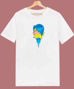 Blue Tongued Hipster 80s T Shirt