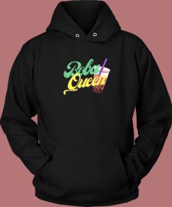 Boba Queen Graphic Hoodie Style