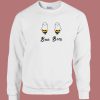 Boo Bees Halloween 80s Sweatshirt