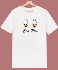 Boo Bees Halloween 80s T Shirt