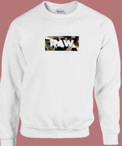 Camo G Star Raw Logo 80s Sweatshirt