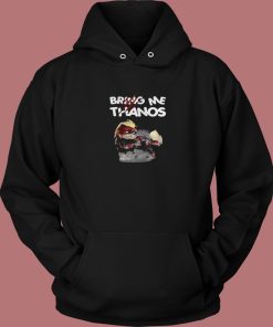Captain Marvel Cat Bring Me Thanos Hoodie Style
