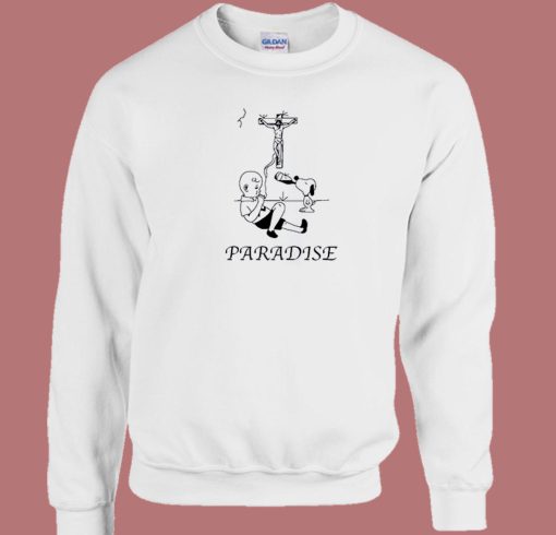 Charlie Brown Paradise 80s Sweatshirt