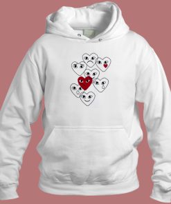 Comme Des Garcons Play Hoodie Style