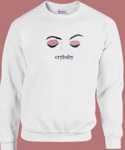 Cry Baby Pink 80s Sweatshirt