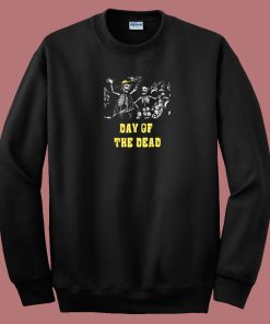 Day Of The Dead Skeleton 80s Sweatshirt