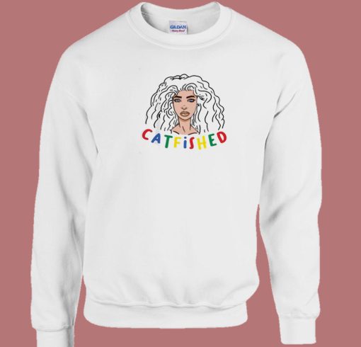 Catfished Vereena Aesthetic 80s Sweatshirt