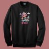 Goth Mushrooms Kawaii 80s Sweatshirt