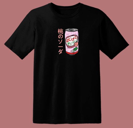 Japanese Peach Soda 80s T Shirt