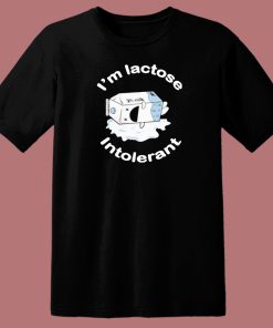 Lactose Intolerant Milk 80s T Shirt