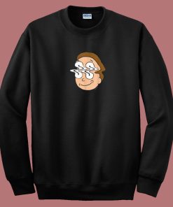 Morty Waves Funny 80s Sweatshirt
