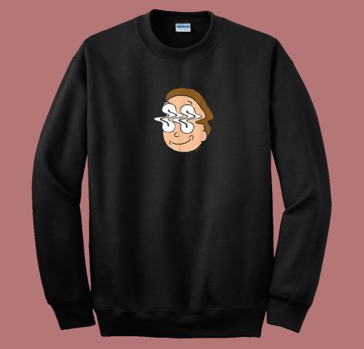Morty Waves Funny 80s Sweatshirt