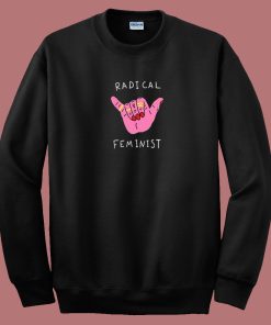 Radical Feminist Grunge 80s Sweatshirt