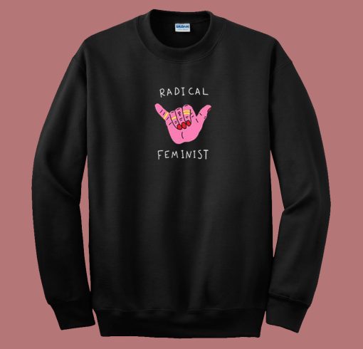 Radical Feminist Grunge 80s Sweatshirt