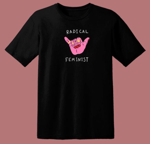 Radical Feminist Grunge 80s T Shirt