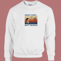 Shoot Hoops Meme 80s Sweatshirt