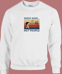 Shoot Hoops Meme 80s Sweatshirt