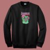 Zombie Hunter Aesthetic 80s Sweatshirt