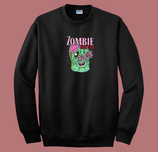Zombie Hunter Aesthetic 80s Sweatshirt