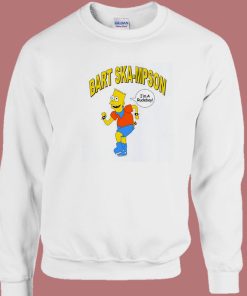 Bart Ska Mpson 80s Sweatshirt