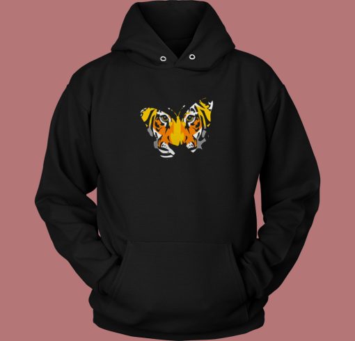 Butterfly Tiger Aesthetic Hoodie Style