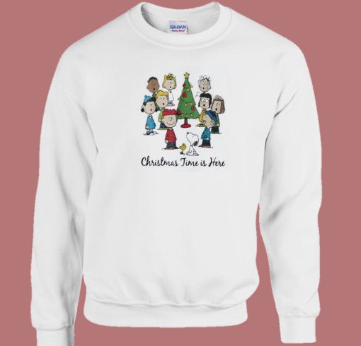 Snoopy And Friends Christmas 80s Sweatshirt