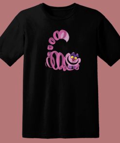 Cheshire Faced Cat Funny 80s T Shirt