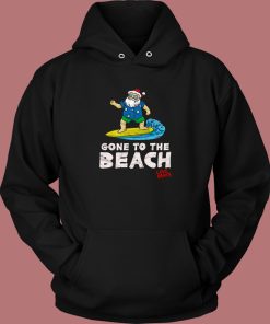 Christmas Gone To The Beach Hoodie Style