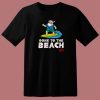 Christmas Gone To The Beach 80s T Shirt