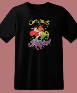 Christmas Is Magical Santa 80s T Shirt