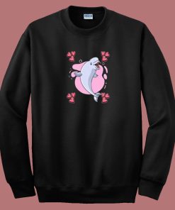 Dolphin Loves 80s Sweatshirt