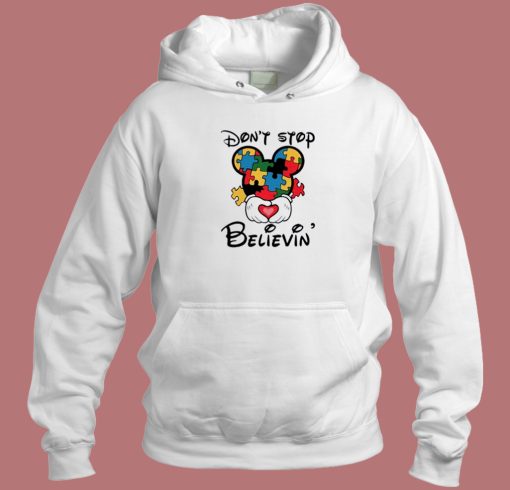 Stay Belive Mickey Funny Hoodie Style