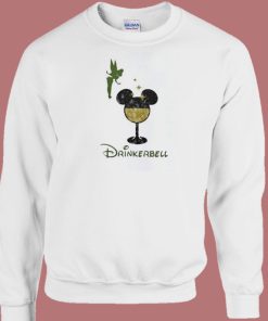 Drinkerbell Tinkerbell Disney Wine 80s Sweatshirt