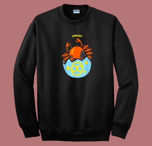 Gudetama Zodiac Cancer 80s Sweatshirt